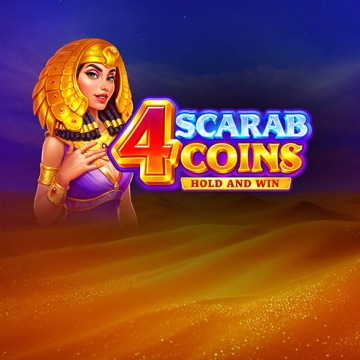 4 Scarab Coins: Hold and Win